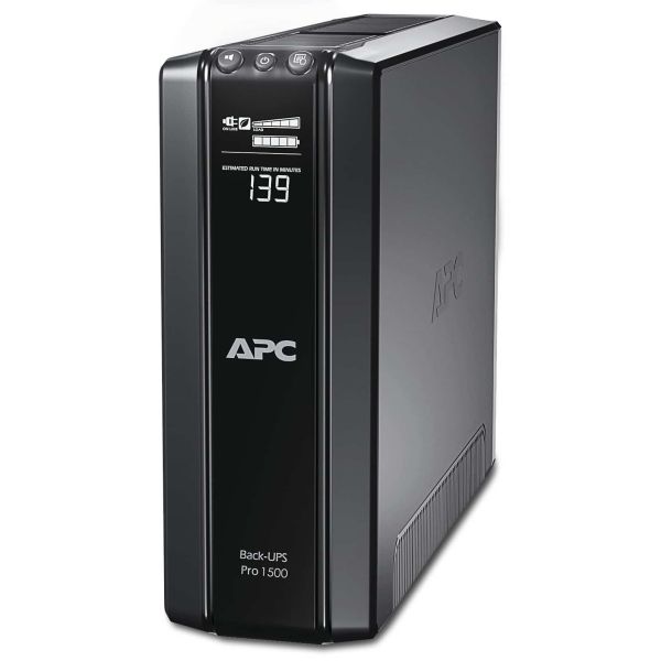 APC Back-UPS Pro BR1500GI Noodstroomvoeding - 1500VA, 10x C13 uitgang, USB, uitbreidbare runtime (BR1500GI)