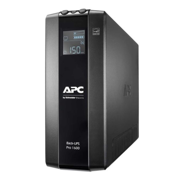 APC Back-UPS PRO BR1600MI - Noodstroomvoeding, 8x C13 uitgang, USB, 1600VA (BR1600MI)