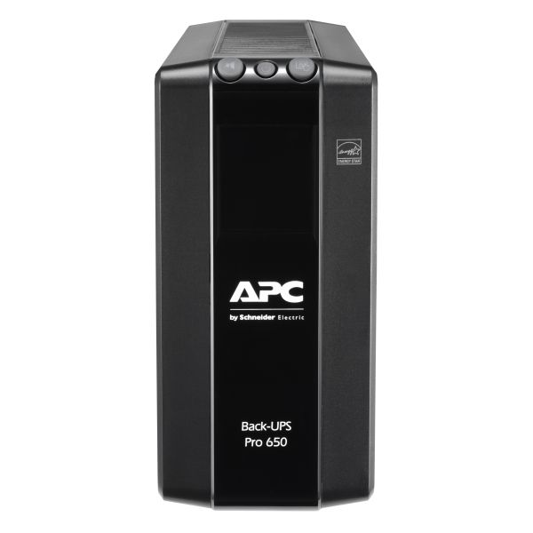 APC Back-UPS PRO BR650MI - Noodstroomvoeding, 6x C13 uitgang, USB, 650VA (BR650MI)