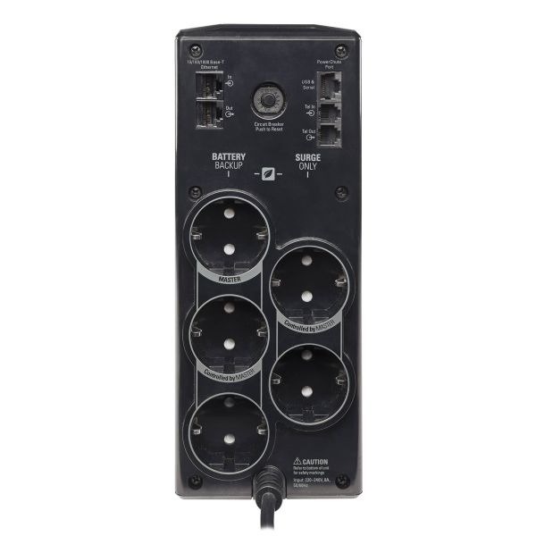 APC Back-UPS PRO 900VA noodstroomvoeding 5x stopcontact, USB (BR900G-GR)