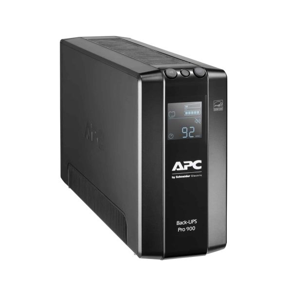APC Back-UPS PRO BR900MI - Noodstroomvoeding, 6x C13 uitgang, USB, 900VA (BR900MI)