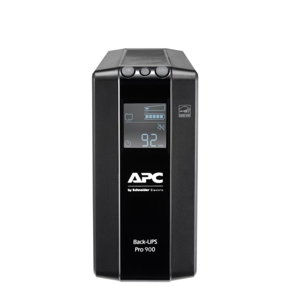 APC Back-UPS PRO BR900MI - Noodstroomvoeding, 6x C13 uitgang, USB, 900VA (BR900MI)