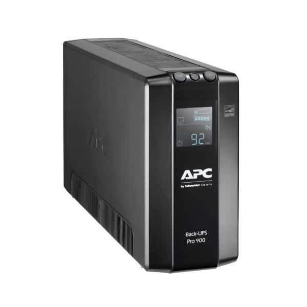 APC Back-UPS PRO BR900MI - Noodstroomvoeding, 6x C13 uitgang, USB, 900VA (BR900MI) APC Back-UPS PRO BR900MI - Noodstroomvoeding, 6x C13 uitgang, USB, 900VA (BR900MI)