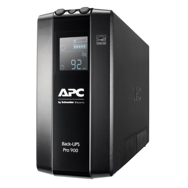 APC Back-UPS PRO BR900MI - Noodstroomvoeding, 6x C13 uitgang, USB, 900VA (BR900MI)