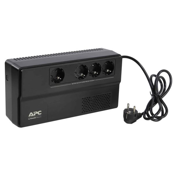 APC Easy-UPS BV800I-GR - Noodstroomvoeding, 4x Schuko stopcontact, 800VA (BV800I-GR)