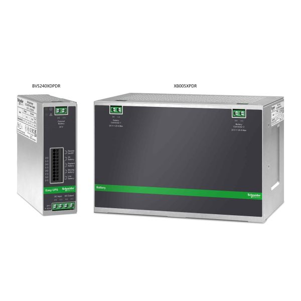 APC BVS240XDPDR 24V DC UPS – 240Watt, 24V, 10A, DIN-Rail montage, Power Module zonder accu (BVS240XDPDR)