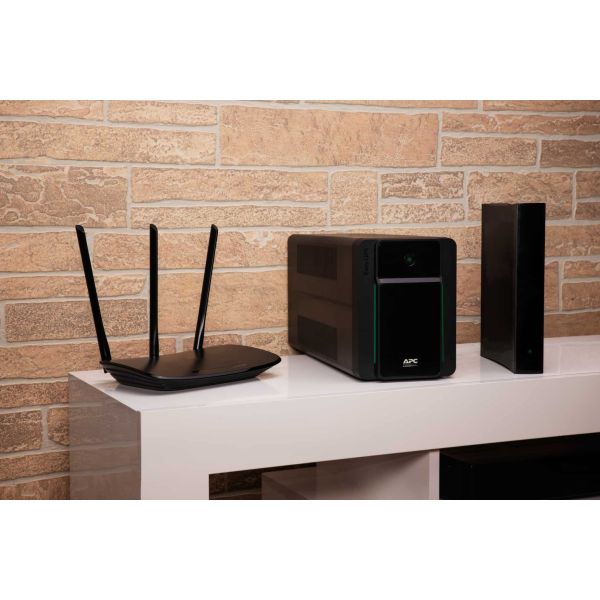 APC Back-UPS BVX1600LI-GR Noodstroomvoeding - 1600VA, 4x stopcontact (BVX1600LI-GR)