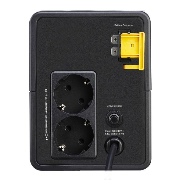 APC Back-UPS BVX900LI-GR Noodstroomvoeding - 900VA, 2x stopcontact (BVX900LI-GR) APC Back-UPS BVX900LI-GR Noodstroomvoeding - 900VA, 2x stopcontact (BVX900LI-GR)