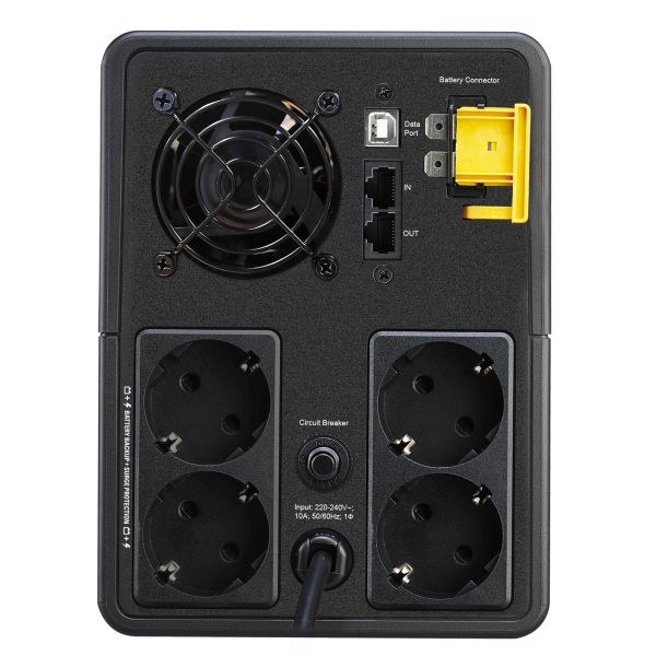 APC Back-UPS BX2200MI-GR Noodstroomvoeding 2200VA 4x stopcontact, USB (BX2200MI-GR)