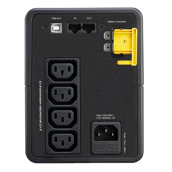 APC Back-UPS BX750MI Noodstroomvoeding - 750VA, 4x C13, USB (BX750MI)