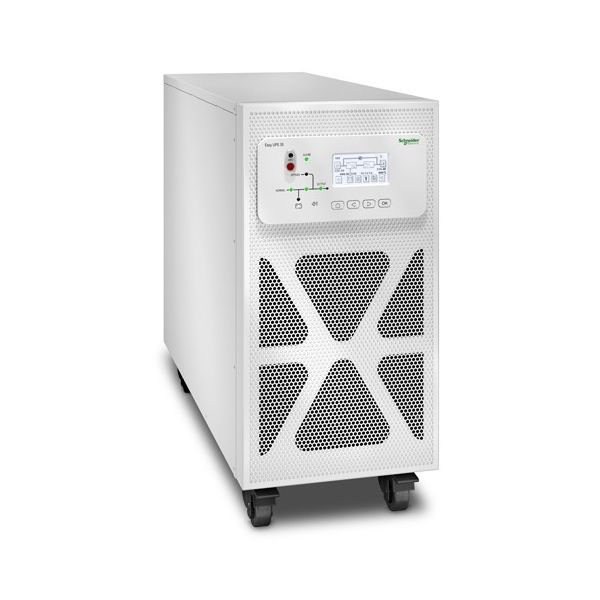 APC Easy UPS 3S E3SUPS10KH Noodstroomvoeding - 10kVA 3fase(400V) in&uit inc. 0 (externe) accu's (E3SUPS10KH)