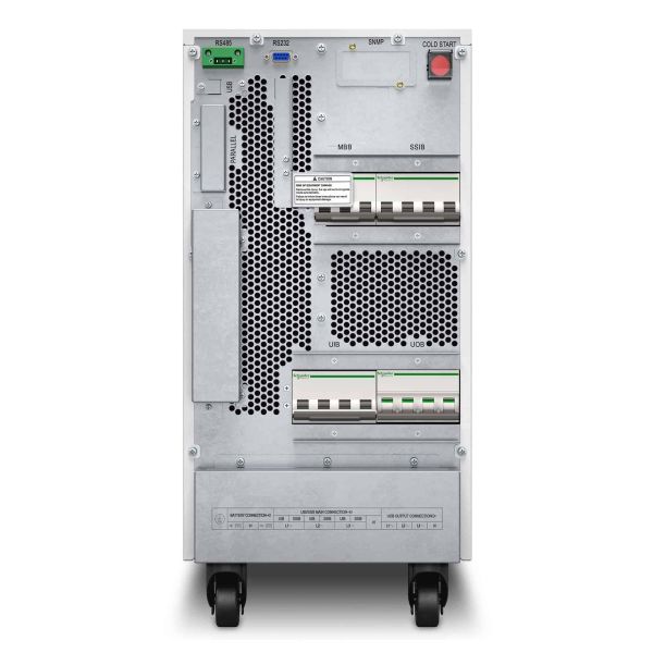 APC Easy UPS 3S E3SUPS15KH Noodstroomvoeding - 15kVA 3fase(400V) in&uit, excl. (externe) accu's (E3SUPS15KH) APC Easy UPS 3S E3SUPS15KH Noodstroomvoeding - 15kVA 3fase(400V) in&uit, excl. (externe) accu's (E3SUPS15KH)