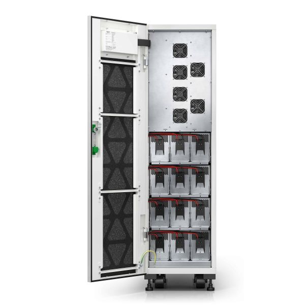 APC Easy UPS 3S E3SUPS20KHB1 Noodstroomvoeding - 20kVA, 3fase(400V) in&uit inc. 2 interne accu's (E3SUPS20KHB1) APC Easy UPS 3S E3SUPS20KHB1 Noodstroomvoeding - 20kVA, 3fase(400V) in&uit inc. 2 interne accu's (E3SUPS20KHB1)