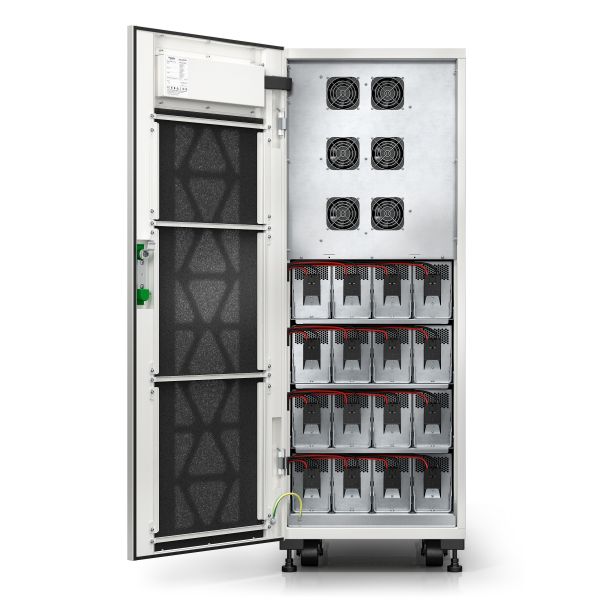 APC Easy UPS 3S E3SUPS40KHB1 Noodstroomvoeding - 40kVA, 3fase(400V) in&uit inc. 3 interne accu's (E3SUPS40KHB1)