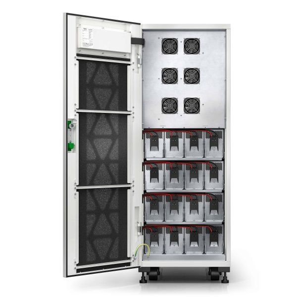 APC Easy UPS 3S E3SUPS40KHB1 Noodstroomvoeding - 40kVA, 3fase(400V) in&uit inc. 3 interne accu's (E3SUPS40KHB1) APC Easy UPS 3S E3SUPS40KHB1 Noodstroomvoeding - 40kVA, 3fase(400V) in&uit inc. 3 interne accu's (E3SUPS40KHB1)