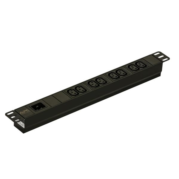 APC Easy PDU EPDU1016B, Basic, 1U, 16A, 230V, (8x)C13, C20 stekker (EPDU1016B)