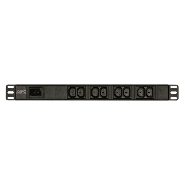 APC Easy PDU EPDU1016B, Basic, 1U, 16A, 230V, (8x)C13, C20 stekker (EPDU1016B)
