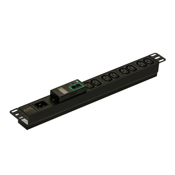 APC Easy PDU EPDU1016M, Metered, 1U, 16A, 230V, (8x)C13, C20 stekker (EPDU1016M)