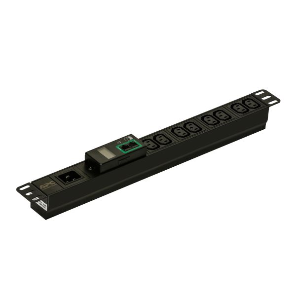 APC Easy PDU EPDU1016M, Metered, 1U, 16A, 230V, (8x)C13, C20 stekker (EPDU1016M)