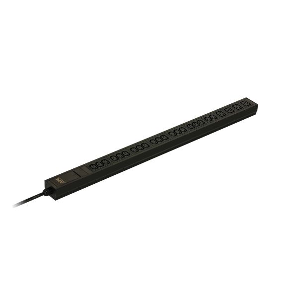APC Easy PDU EPDU1116B, Basic, 0U, 16A, 230V, (20x)C13 & (4x)C19, IEC60309 16A stekker (EPDU1116B)