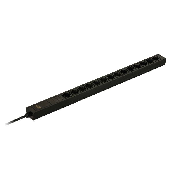 APC Easy PDU EPDU1116B-SCH, Basic, 0U, 16A, 230V, (14x)Schuko, Schuko stekker (EPDU1116B-SCH)