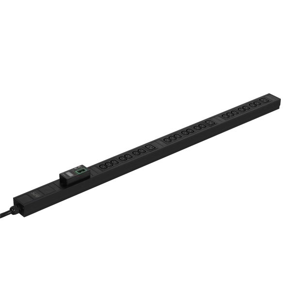 APC Easy PDU EPDU1216M, Metered, 0U, 16A, 400V, (21x)C13 & (3x)C19, IEC60309 16A 3Fase stekker (EPDU1216M)