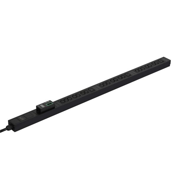 APC Easy PDU EPDU1216M, Metered, 0U, 16A, 400V, (21x)C13 & (3x)C19, IEC60309 16A 3Fase stekker (EPDU1216M)