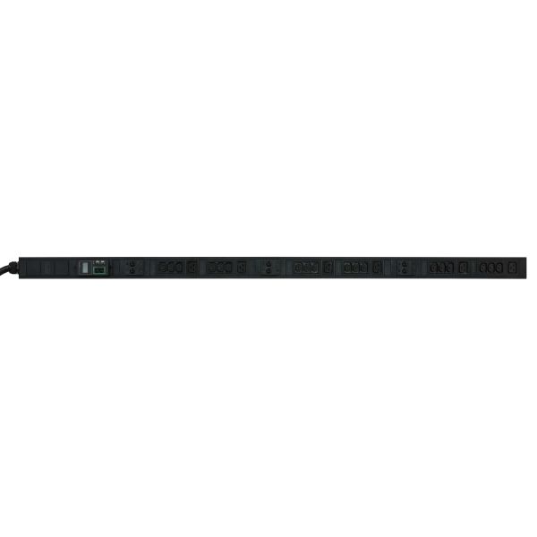 APC Easy PDU EPDU1232M, Metered, 0U, 32A, 400V, (18x)C13 & (6x)C19, IEC60309 32A 3Fase stekker (EPDU1232M)