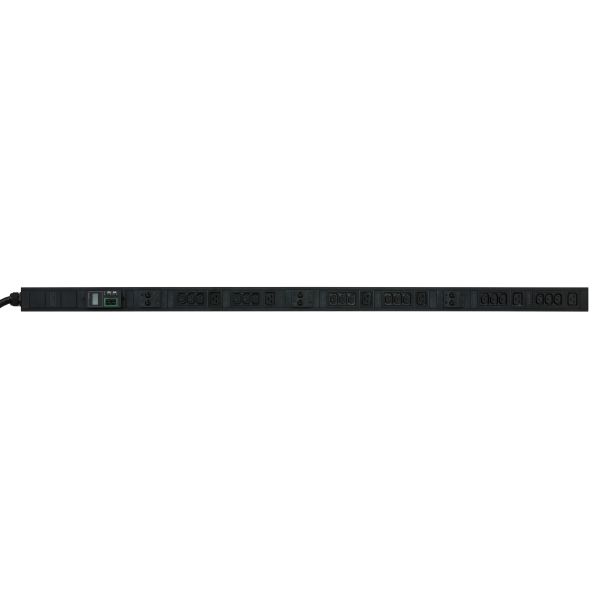 APC Easy PDU EPDU1232M, Metered, 0U, 32A, 400V, (18x)C13 & (6x)C19, IEC60309 32A 3Fase stekker (EPDU1232M)
