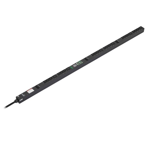 APC Easy PDU EPDU1232MBO, Metered-By-Outlet, 0U, 32A, 400V, (18x)C13 & (6x)C19, IEC60309 32A 3Fase stekker (EPDU1232MBO)