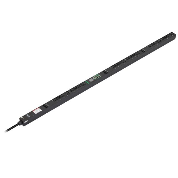 APC Easy PDU EPDU1232MBO, Metered-By-Outlet, 0U, 32A, 400V, (18x)C13 & (6x)C19, IEC60309 32A 3Fase stekker (EPDU1232MBO)