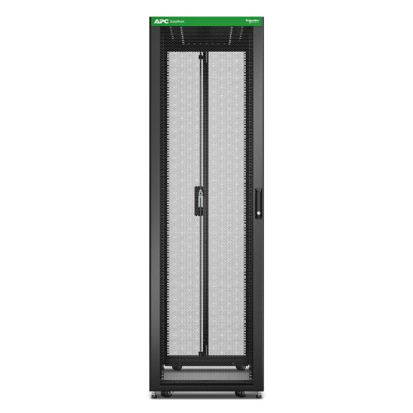 APC NetShelter Easy ER6212 - 42U/HE, 600mm(b) x 1100mm(d) 19" IT rack, met zijpanelen (ER6212) 1/8 APC NetShelter Easy ER6212 - 42U/HE, 600mm(b) x 1100mm(d) 19" IT rack, met zijpanelen (ER6212)