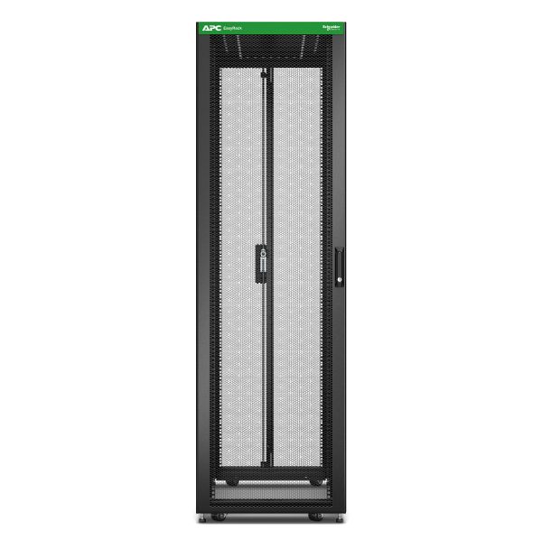 APC NetShelter Easy ER6222 - 42U/HE, 600mm(b) x 1200mm(d) 19" IT rack, met zijpanelen (ER6222)