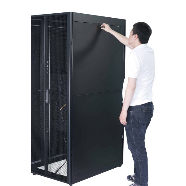 APC NetShelter Easy ER6282 - 42U/HE, 600mm(b) x 800mm(d) 19" IT rack, met zijpanelen (ER6282)