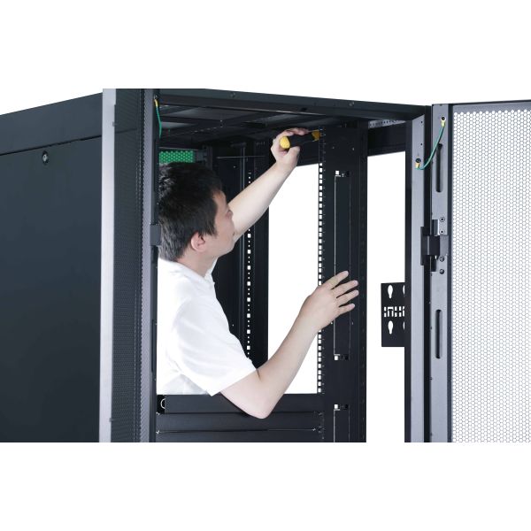 APC NetShelter Easy ER6282 - 42U/HE, 600mm(b) x 800mm(d) 19" IT rack, met zijpanelen (ER6282)