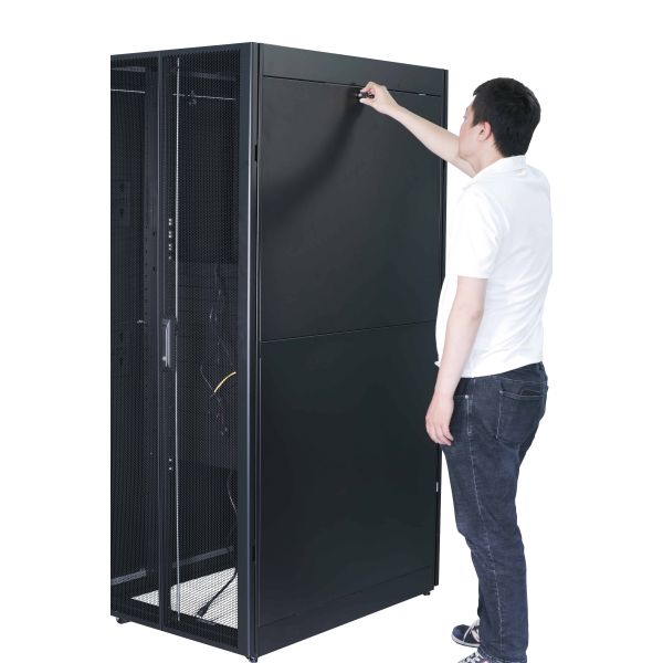 APC NetShelter Easy ER6282 - 42U/HE, 600mm(b) x 800mm(d) 19" IT rack, met zijpanelen (ER6282) APC NetShelter Easy ER6282 - 42U/HE, 600mm(b) x 800mm(d) 19" IT rack, met zijpanelen (ER6282)