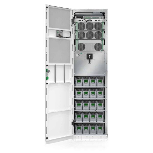 APC Galaxy VS GVSUPS80KB5HS Noodstroomvoeding - 80kW, 3fase(400V) in&uit inc. 3 interne 9Ah accu's (GVSUPS80KB5HS)