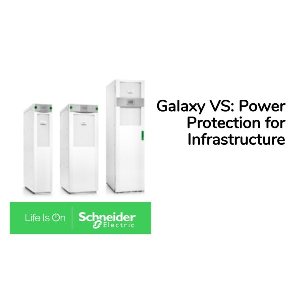 APC Galaxy VS GVSUPS80KB5HS Noodstroomvoeding - 80kW, 3fase(400V) in&uit inc. 3 interne 9Ah accu's (GVSUPS80KB5HS)