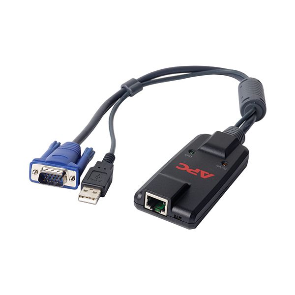 APC KVM-USB toetsenbord-video-muis (kvm) kabel Zwart (KVM-USB)