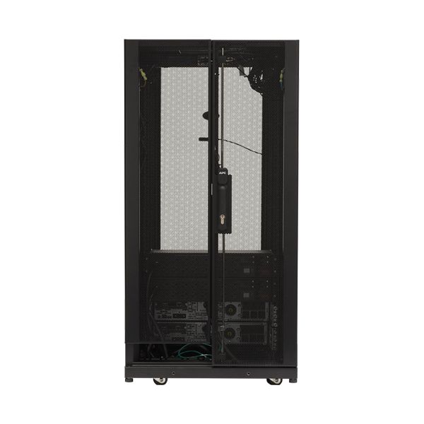 APC MDC24SX3KVAI rack 24U Vrijstaande rek Zwart (MDC24SX3KVAI)