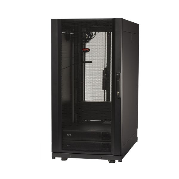 APC MDC24SX3KVAI rack 24U Vrijstaande rek Zwart (MDC24SX3KVAI)