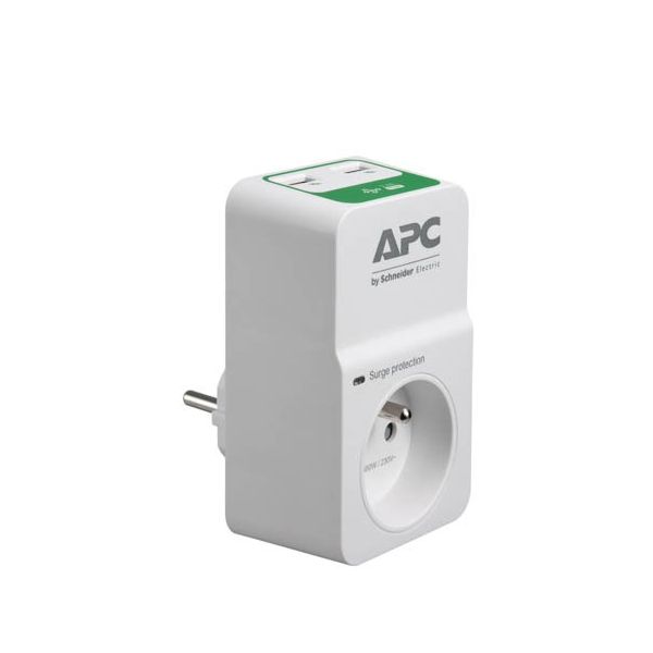 APC PM1WU2-FR Overspanningsbeveiliging Wit 1 AC-uitgang(en) 230 V (PM1WU2-FR)