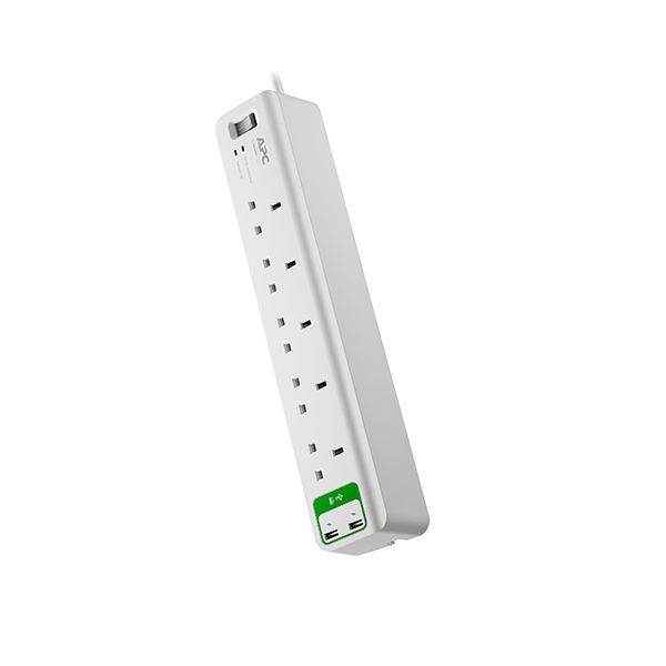 APC SurgeArrest Wit 5 AC-uitgang(en) 230 V 1,83 m (PM5U-UK) APC SurgeArrest Wit 5 AC-uitgang(en) 230 V 1,83 m (PM5U-UK)