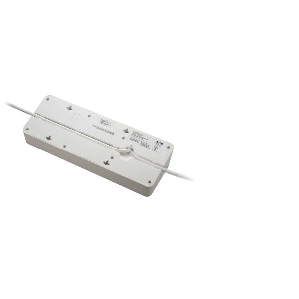 APC Stekkerdoos met overspanningsbeveiliging 8x stopcontact + Coax + Telefoon (PMF83VT-GR)