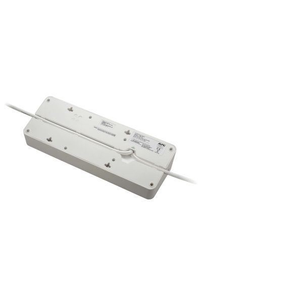 APC Stekkerdoos met overspanningsbeveiliging 8x stopcontact + Coax + Telefoon (PMF83VT-GR)