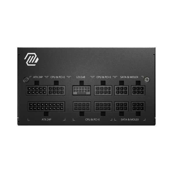 MSI MAG A750GL PCIE5 power supply unit 750 W 20+4 pin ATX ATX Zwart (MAG A750GL PCIE5)