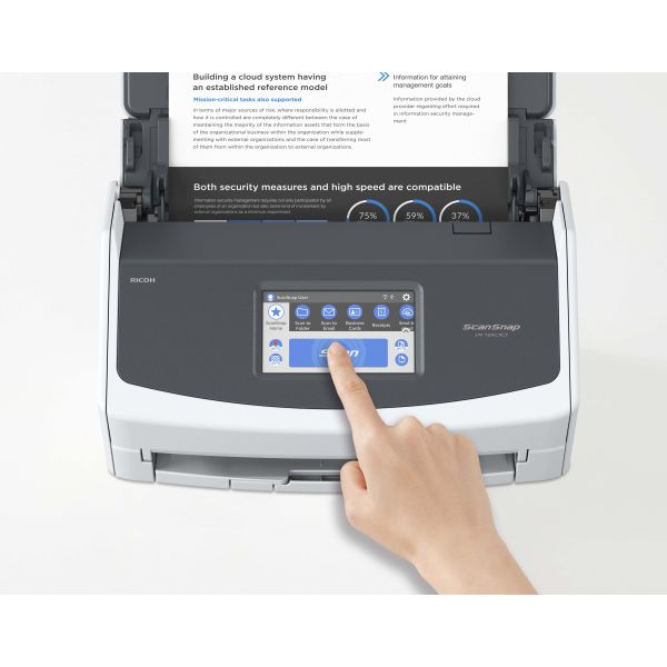 Ricoh ScanSnap iX1600 ADF-/handmatige invoer scanner 600 x 600 DPI A4 Wit (PA03770-B401)