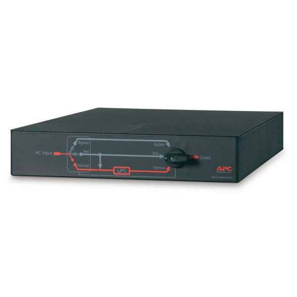 APC Service bypass Panel SBP5000RMI2U - 230V, Hardwire of C20 ingang, (8x) C13 & (2x) C19 uitgang (SBP5000RMI2U)