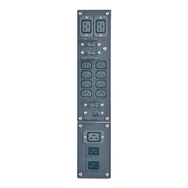 APC Service Bypass Panel- 230V; 32A; BBM; IEC320 C20/HW input; IEC-320 Output- (2) C19 (8) C13 (SBP5000RMI2U)