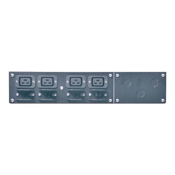 APC APC-service bypasspaneel - 230V; 32A; MBB; vaste bedrading in; (4) IEC-320 C19 Uitgang (SBP6KRMI2U)